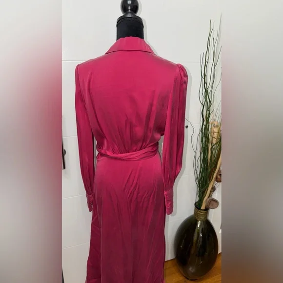 Zimmermann long wrap silk dress 1 - Picture 6 of 8